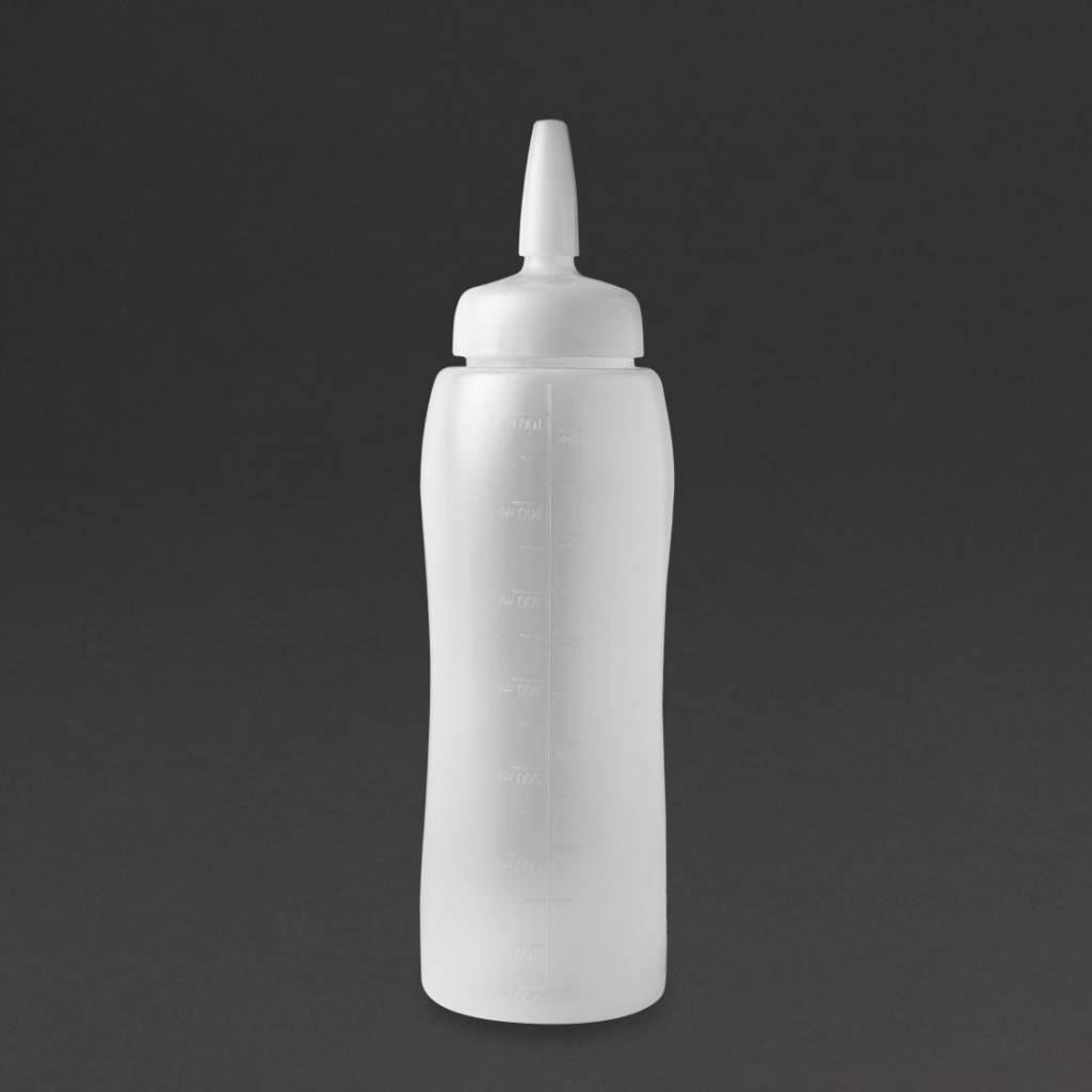 Transparente Saucenflasche PE | 70cl | 251mm
