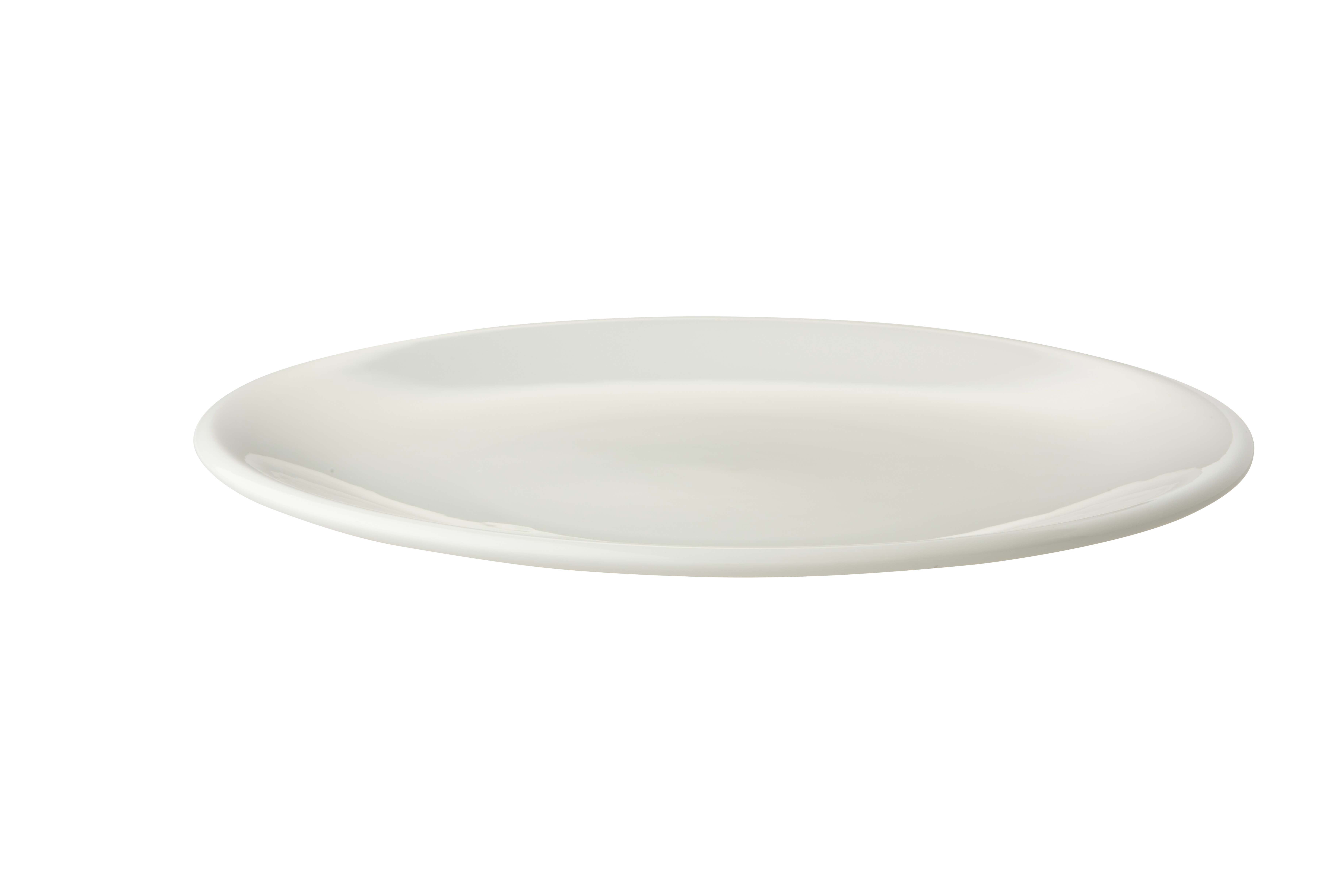 Bord coupe 038 Lux 27 cm Offwhite Porselein