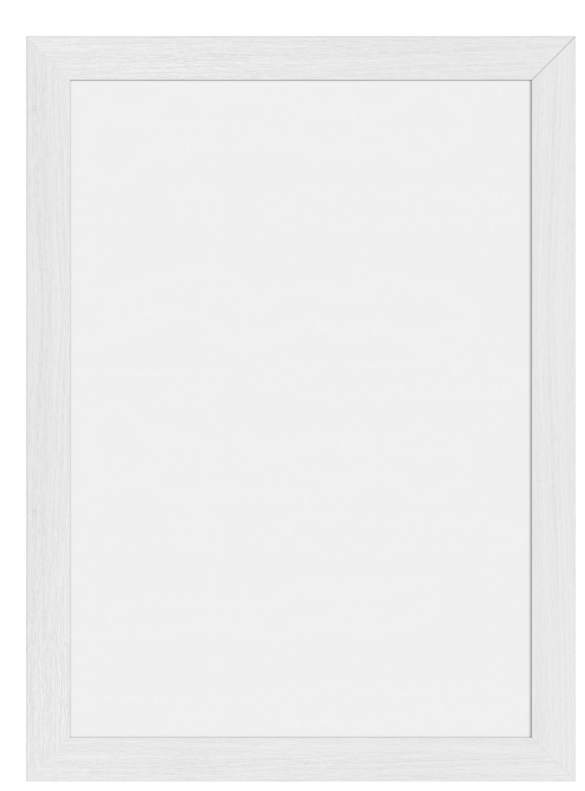 Table murale creuse blanche de taille moyenne, 30 x 40 cm