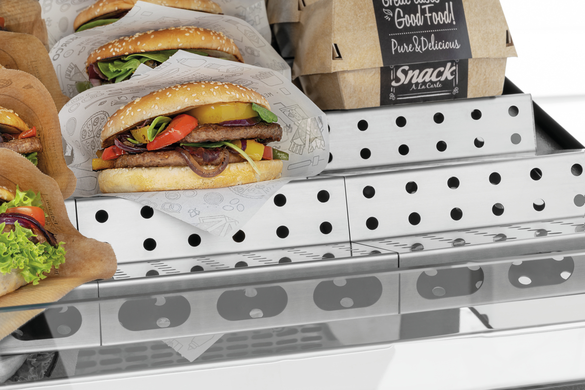 Vitrine de maintien au chaud SN10