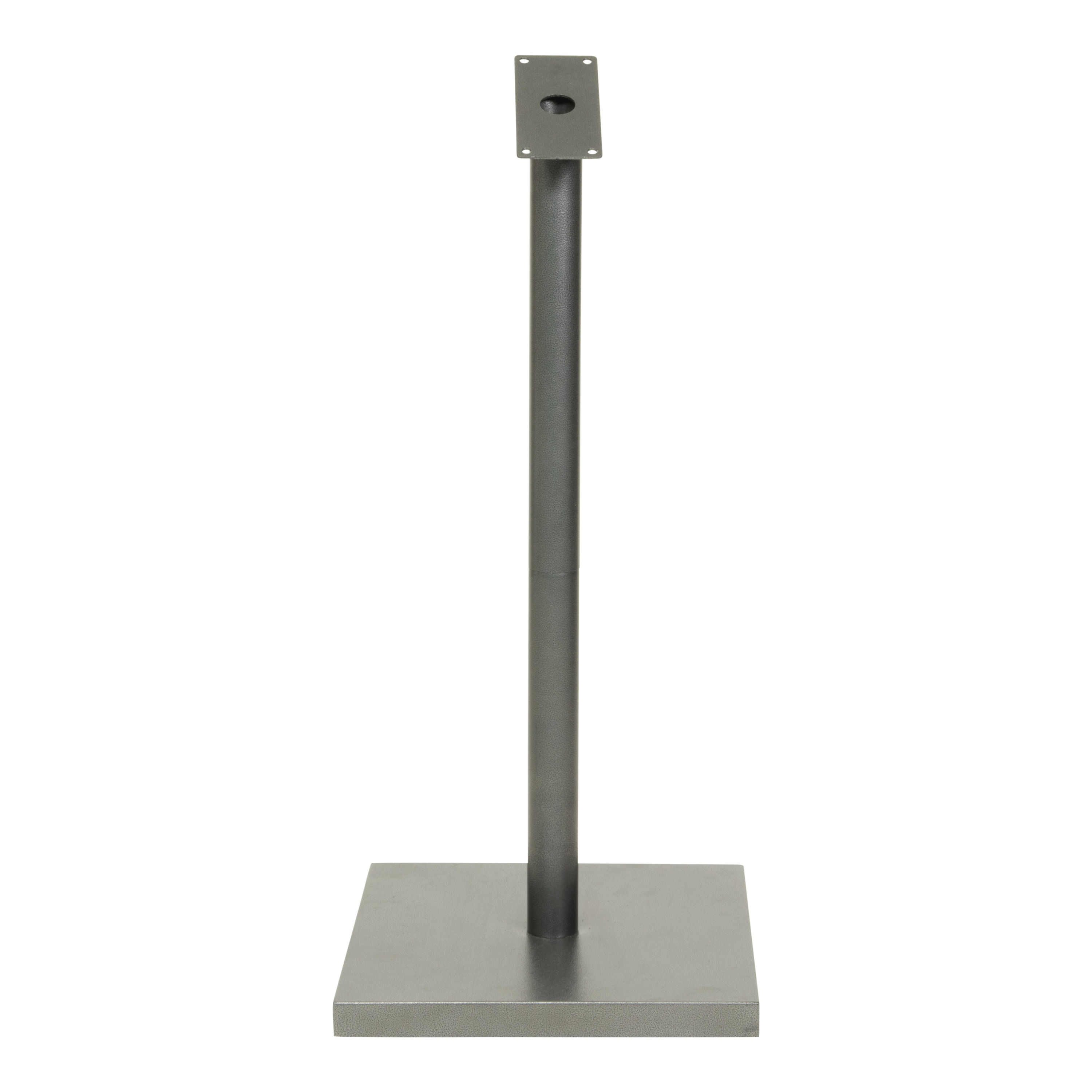 Kleine Gecoate Stalen Paal En Voet Set 95 cm