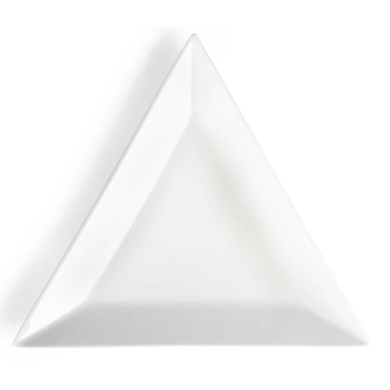 Dreieckige Teller | 18cm | 12 Stück