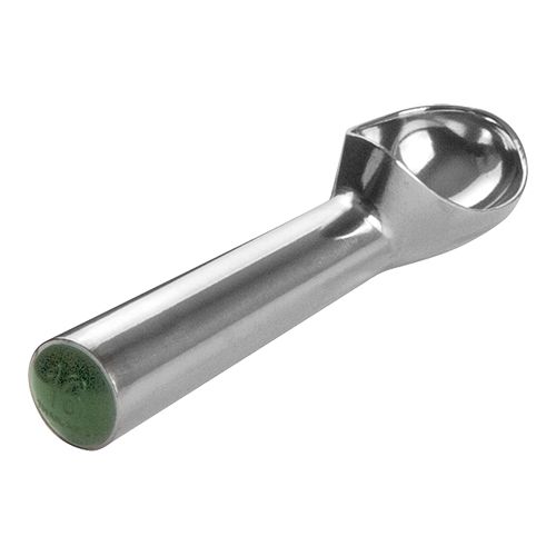 Ijsdipper Groen Aluminium | Werkt op Handwarmte | 1/16 Liter