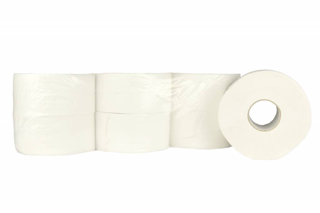 Toiletpapier Mini Jumbo | Cellulose | (ook Pallets) Prijs per 12 x 180 meter | ECO-Label
