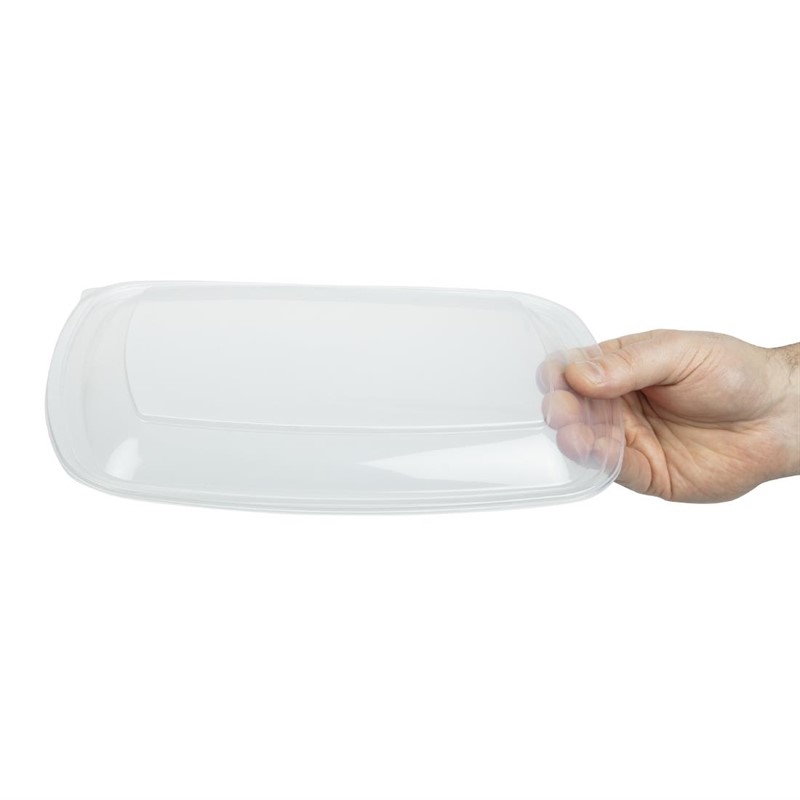 Couvercle pour Boîte Alimentaire Rectangulaire Grand 1350ml - 150 pièces