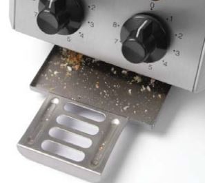 Toaster Inox | 2 Fentes Séparément | Minuteur Réglable | 1200W