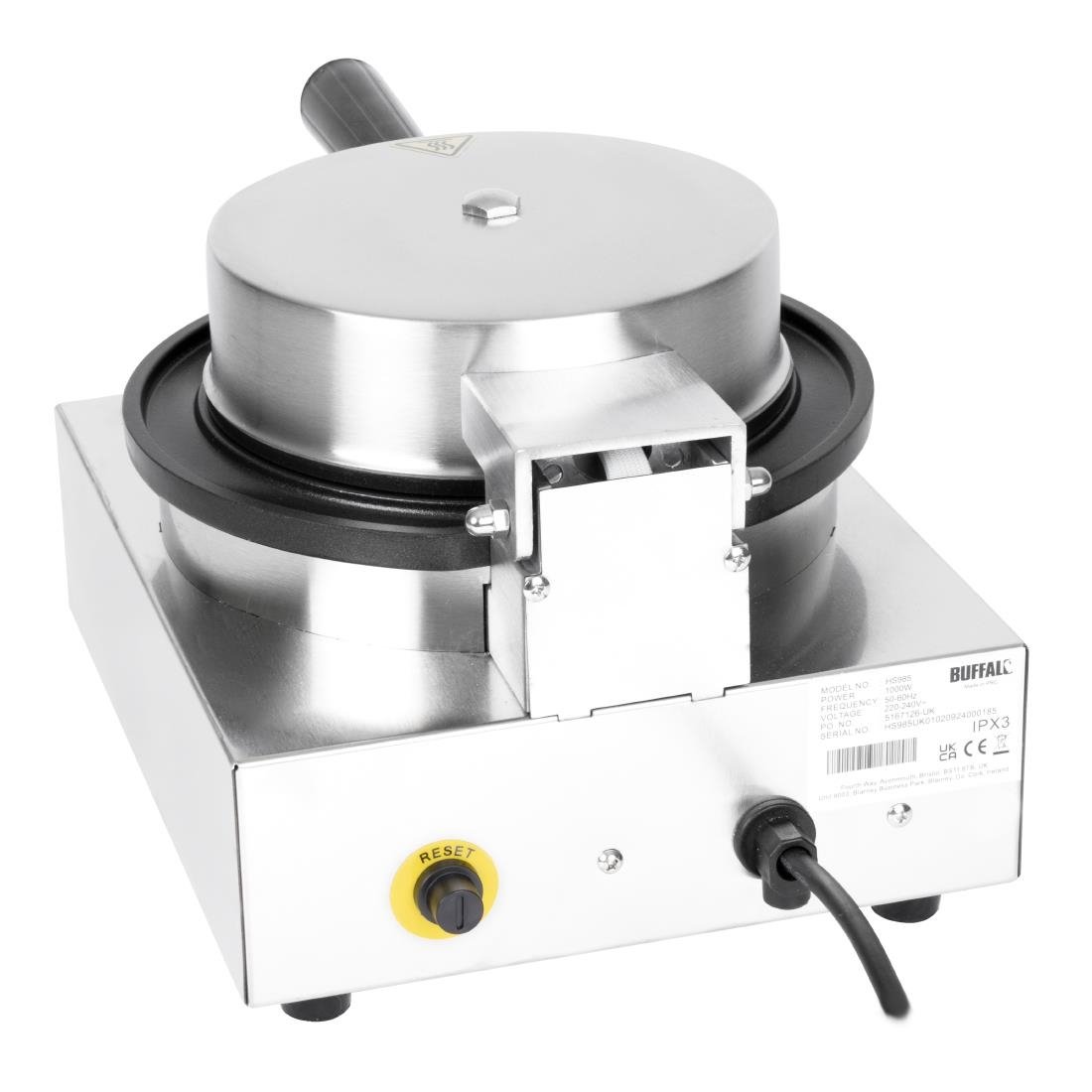 Buffalo Runde Belgische Waffelmaschine