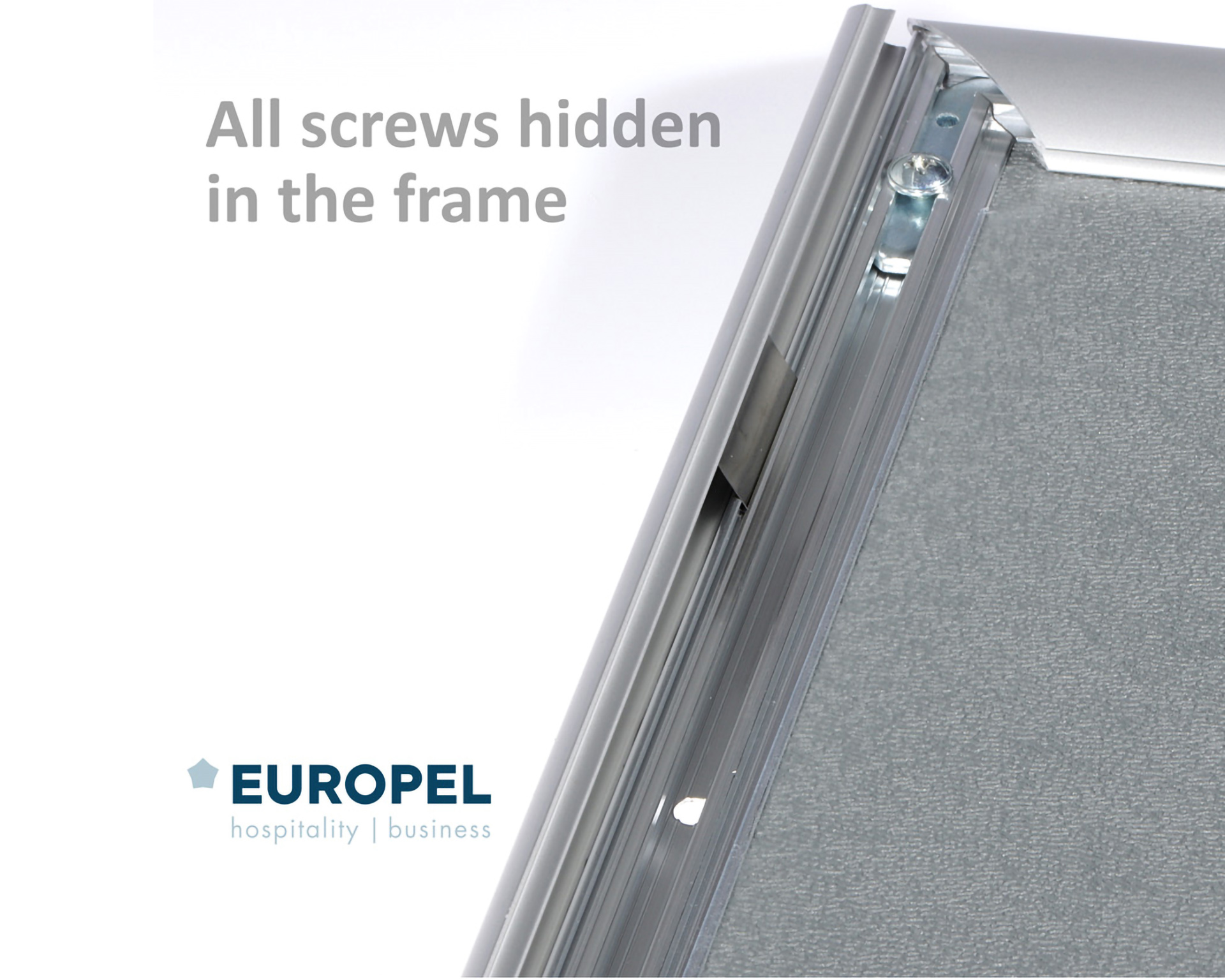 Cadre à pression A1 - argent