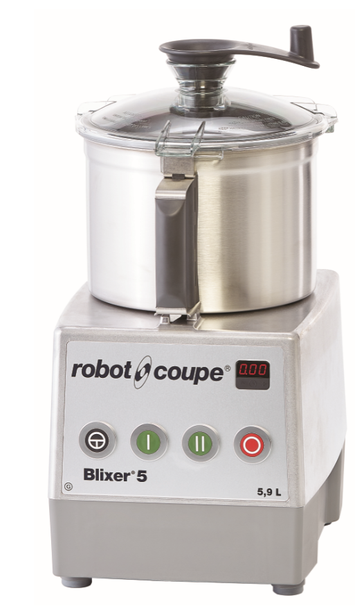 Robot Coupe Cutter 5 - 2V | 5,9 Liter | Tischmodell | Geschwindigkeit: 1.500 - 3.000UpM