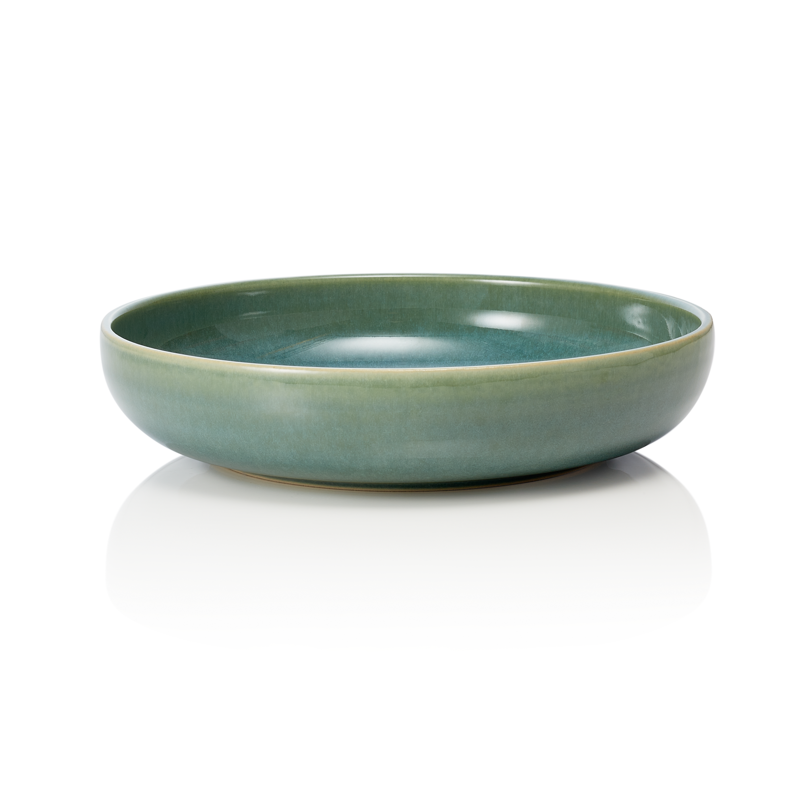 Schaalenset ROCKZZERO, Ø 22 cm, 0,8 l, Set van 6 stuks, mirtgroen, steengoed