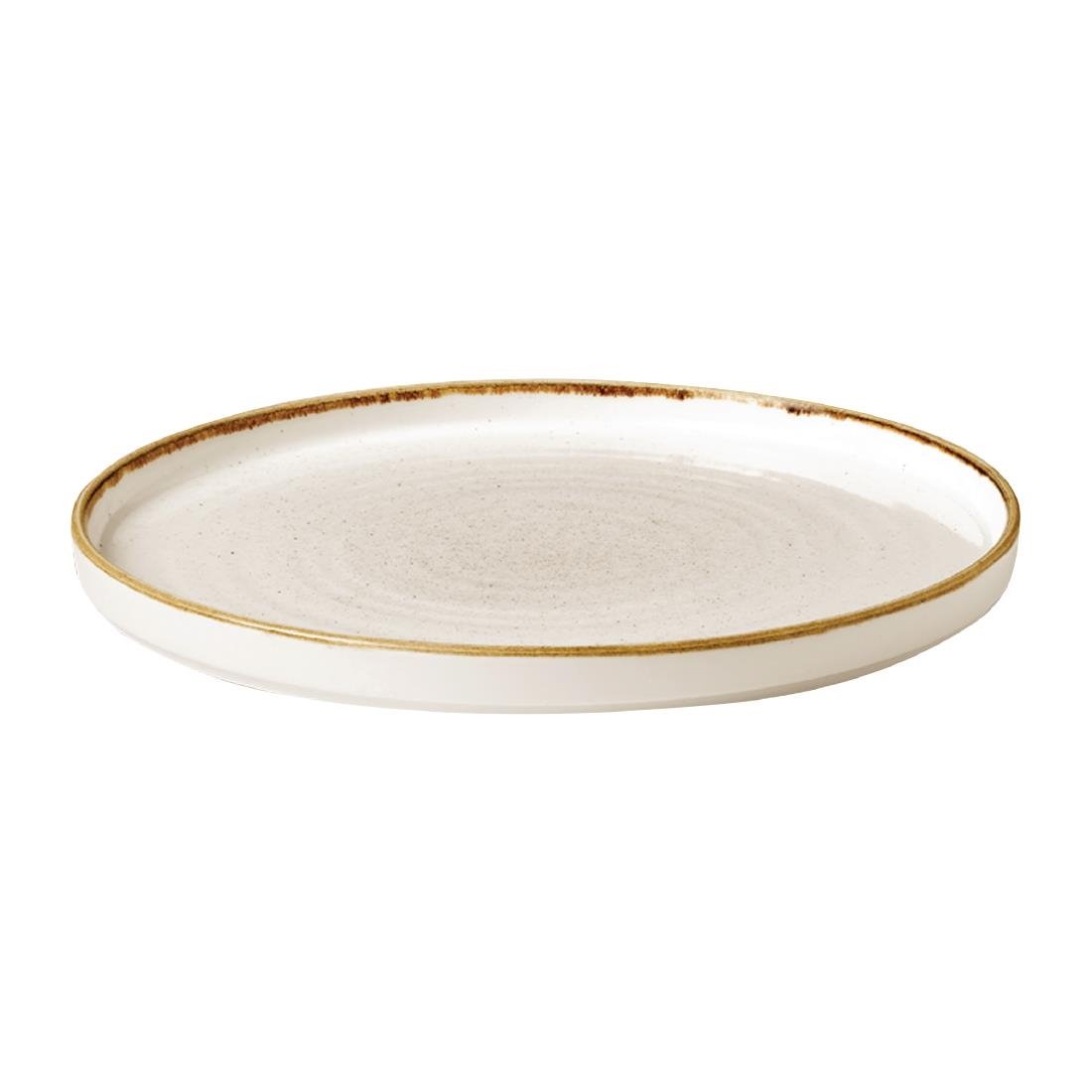 Assiettes avec rebord Churchill Stonecast Barley White 260mm (Lot de 6) Assiettes avec rebord Churchill Stonecast Barley White 260mm (Lot de 6)