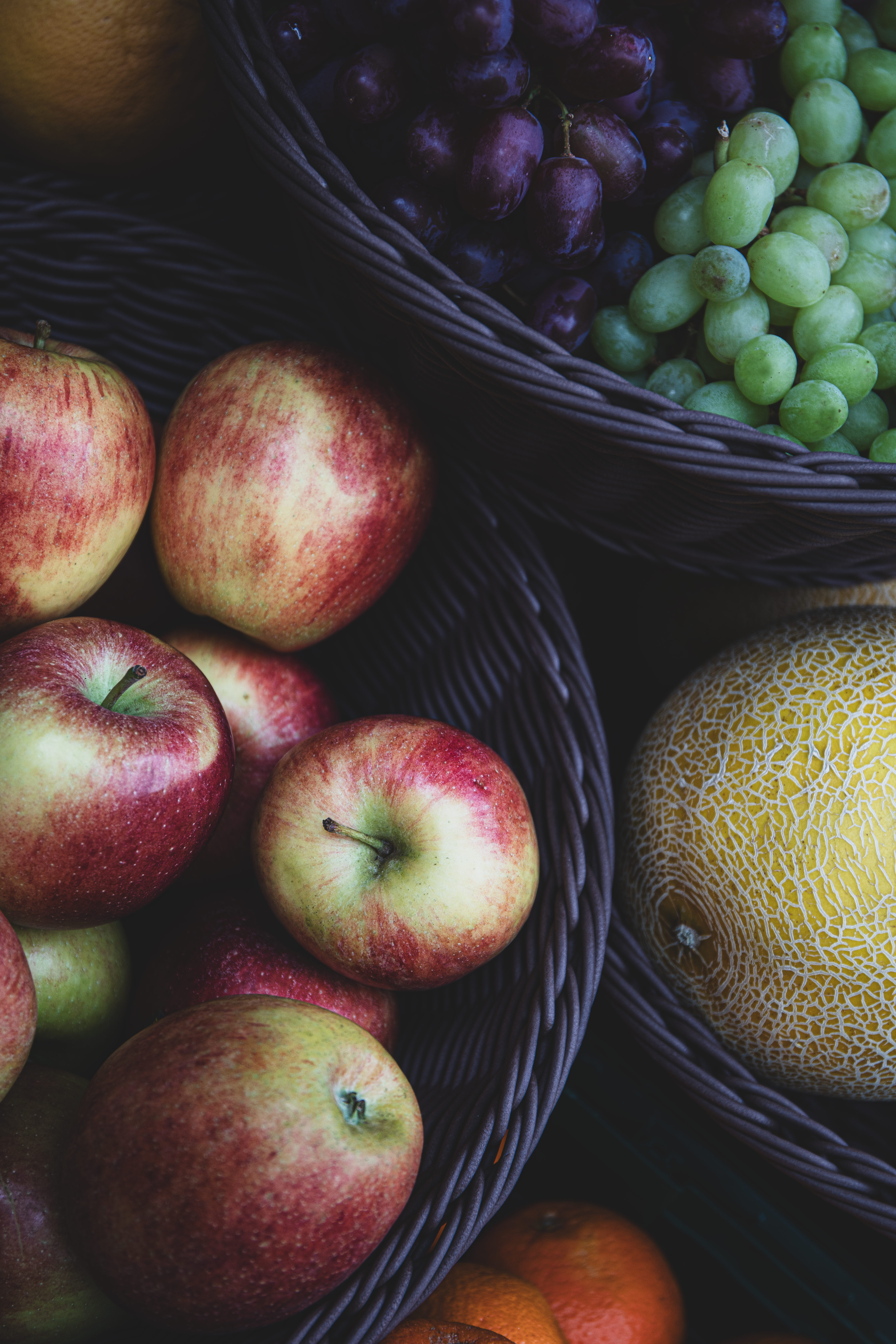 WEAVER PRO systeemkorven, Ø 37 cm, hoogte 9 cm, zwart, polypropyleen