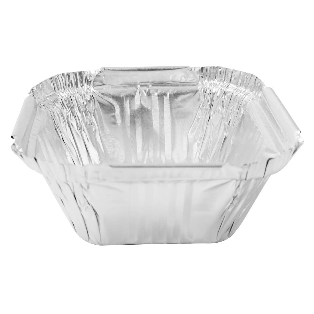 Barquettes carrées en aluminium Fiesta Recyclable 100 ml (lot de 200)