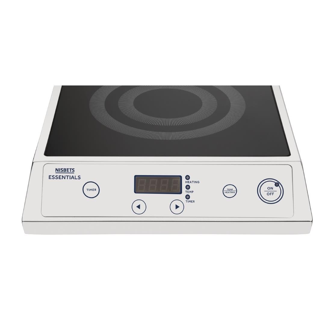 Nisbets Essentials inductiekookplaat 2700W Nisbets Essentials inductiekookplaat 2700W