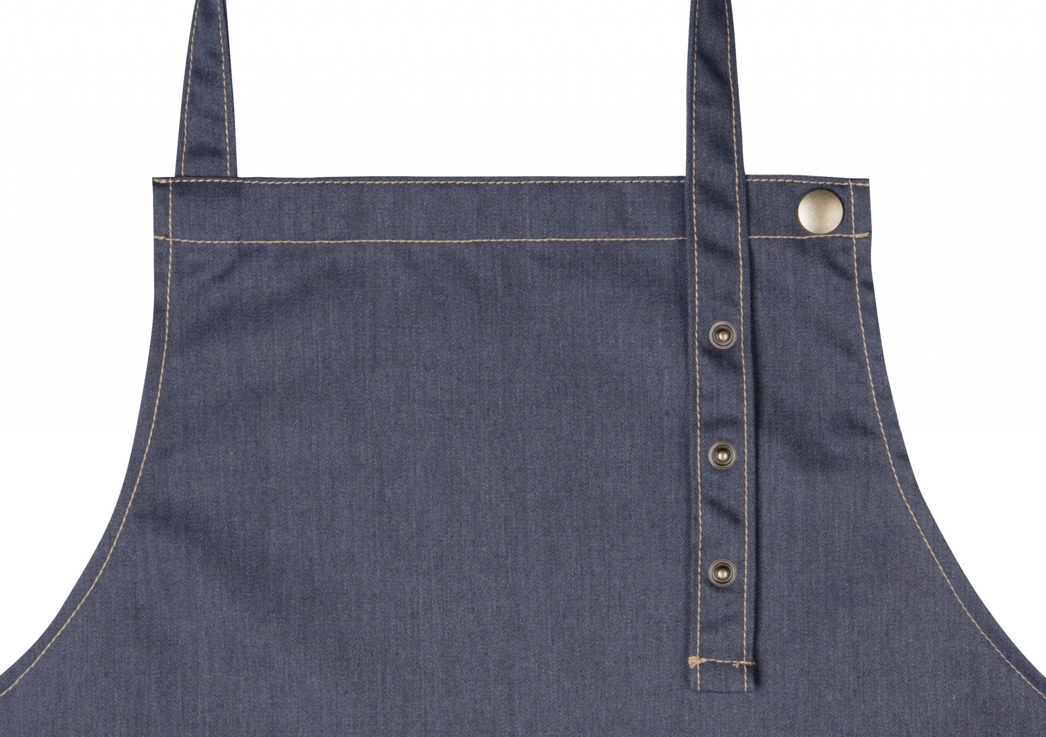 Latzschürze Jeans-Style | 71x95 cm | 65% Polyester / 35% Baumwolle | Erhältlich in 2 Farben