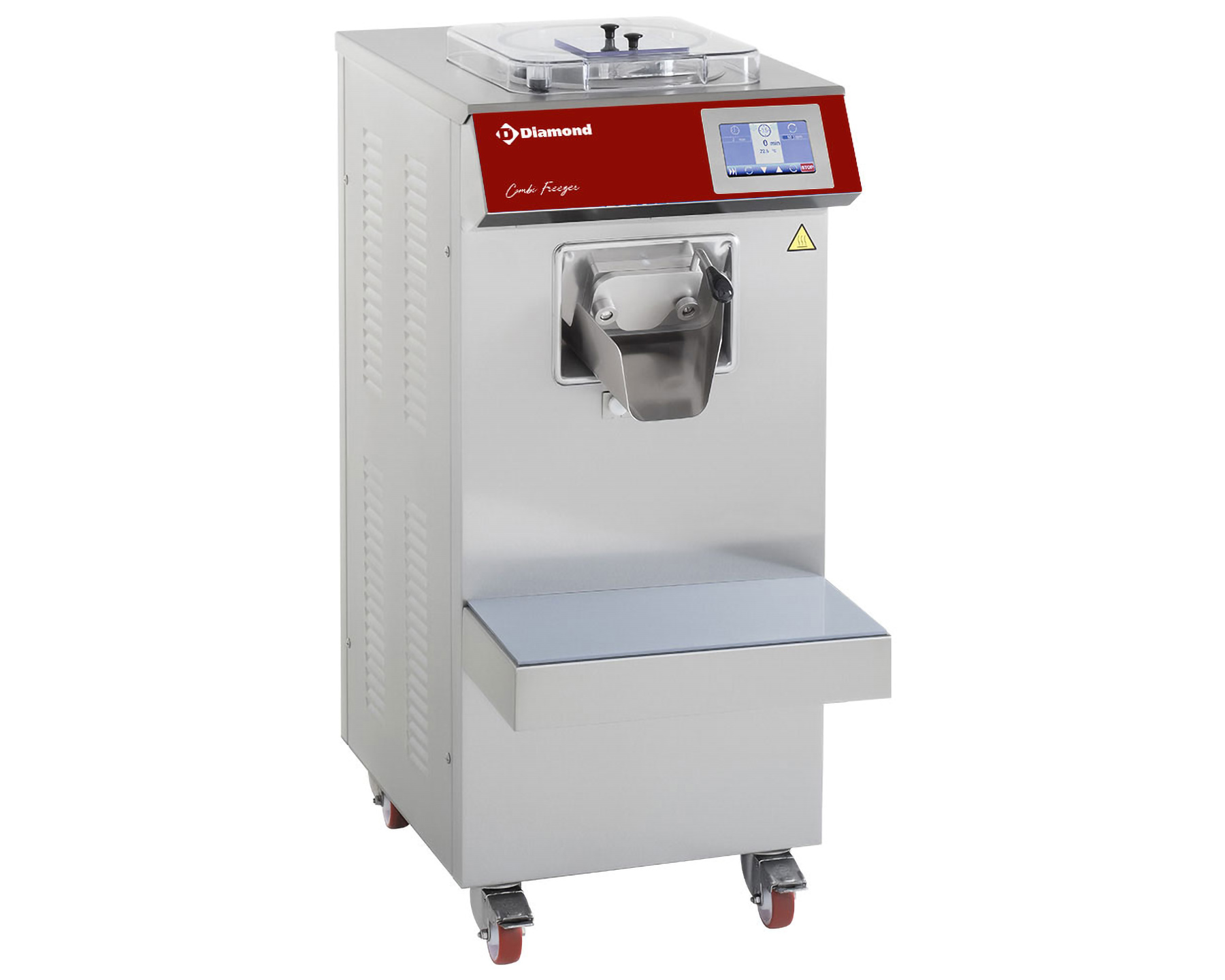 Pasteur- und Eismaschine 35 l/h – Luftkondensator und Touchscreen