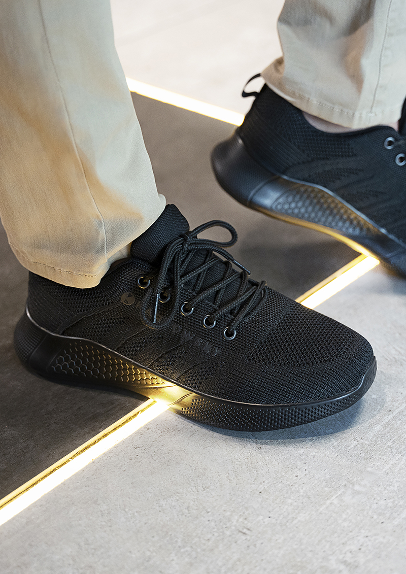 Chaussure de travail Soft-Run, EN ISO 20347:2022, O1-SR-FO - Noir - 36