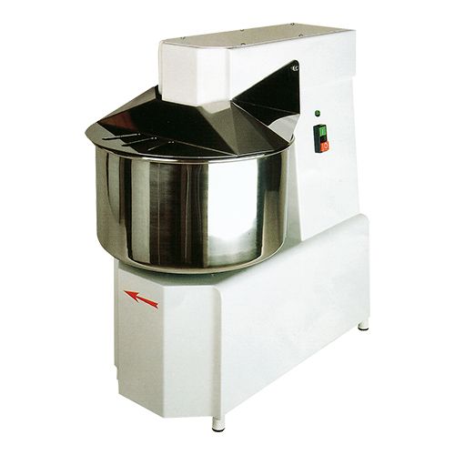 machine à pétrir la pâte | acier inoxydable | boîtier blanc anodisé | 21L