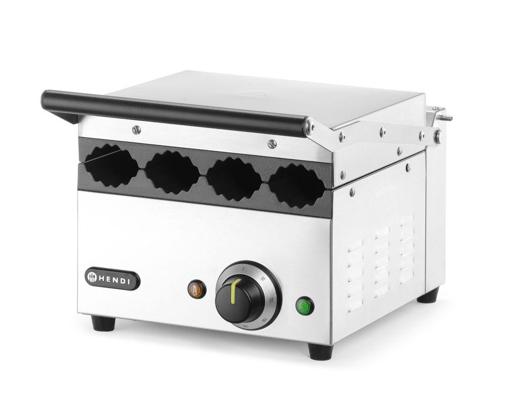 Kontaktgrill für Hot Dogs und Wraps - 220-240V/1800W - 385x285x(H)254mm