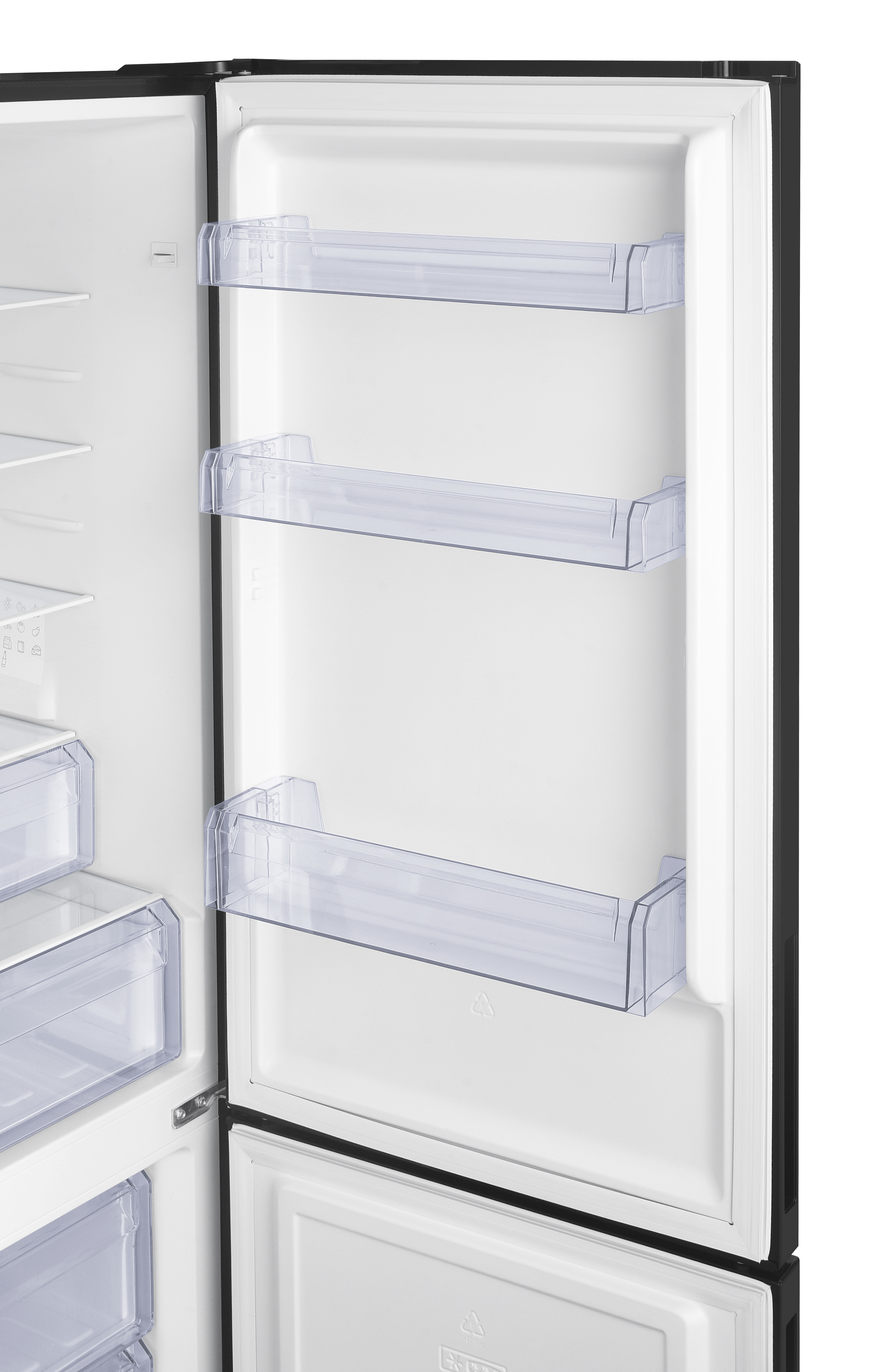 Kühl-/Gefrierkombination - Schwarz - 219 + 96L - Frilec