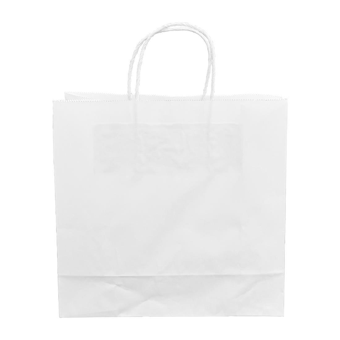 Fiesta Recycelbare Papiertüte mit Drehgriff Weiß - Klein (250 Stück)
