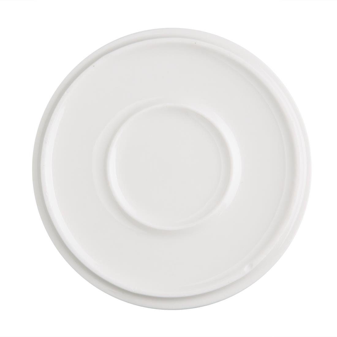 Soucoupes Olympia Fondant vertes 135mm (lot de 6)