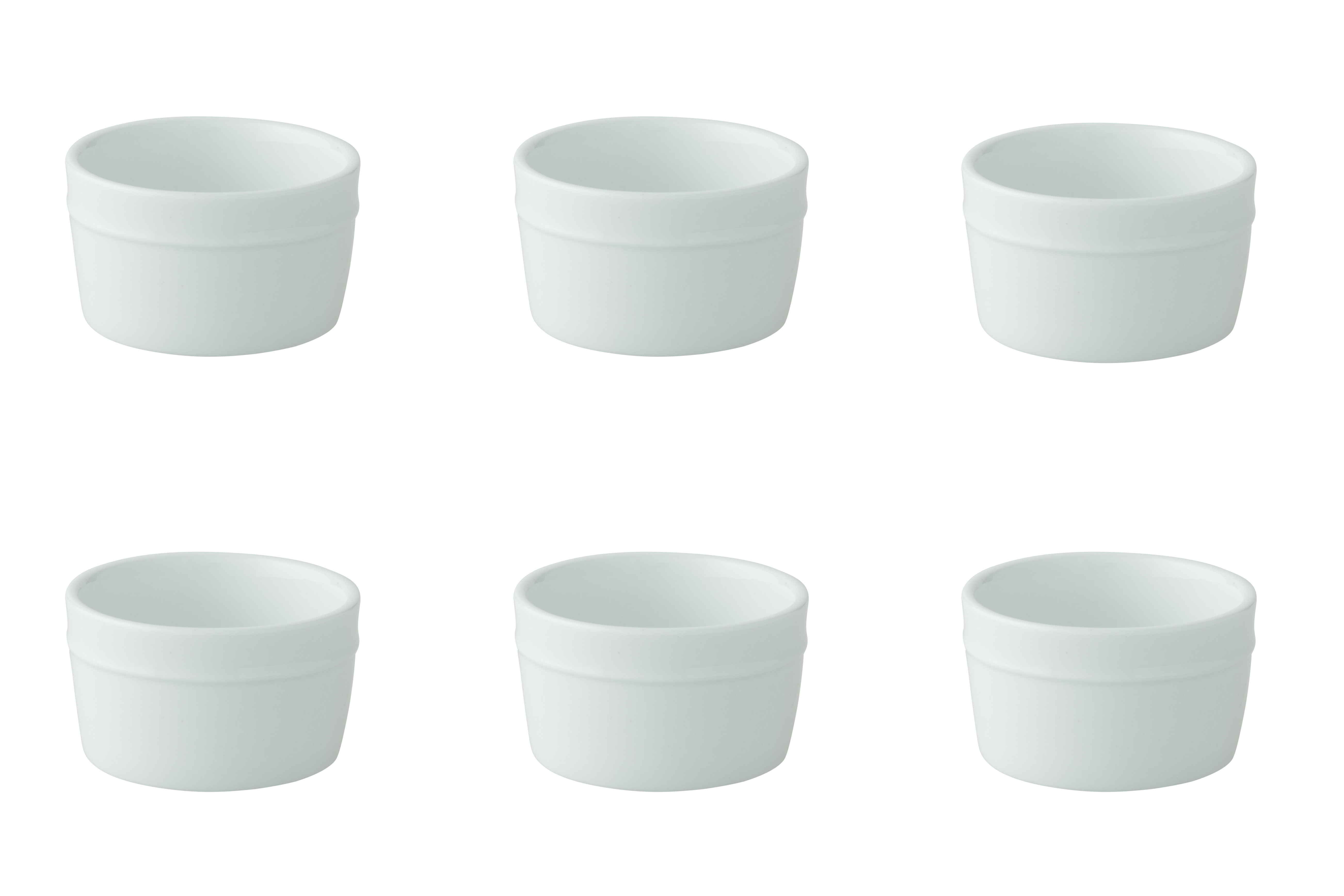 Schaal Fancy Ivory 5 cm 5 cl Offwhite Porselein