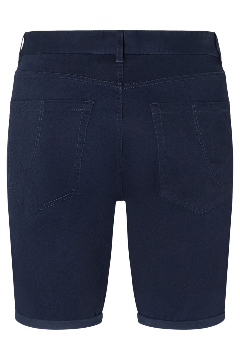 Herren 5-Pocket-Shorts Classic-Stretch - Nachtblau - 48