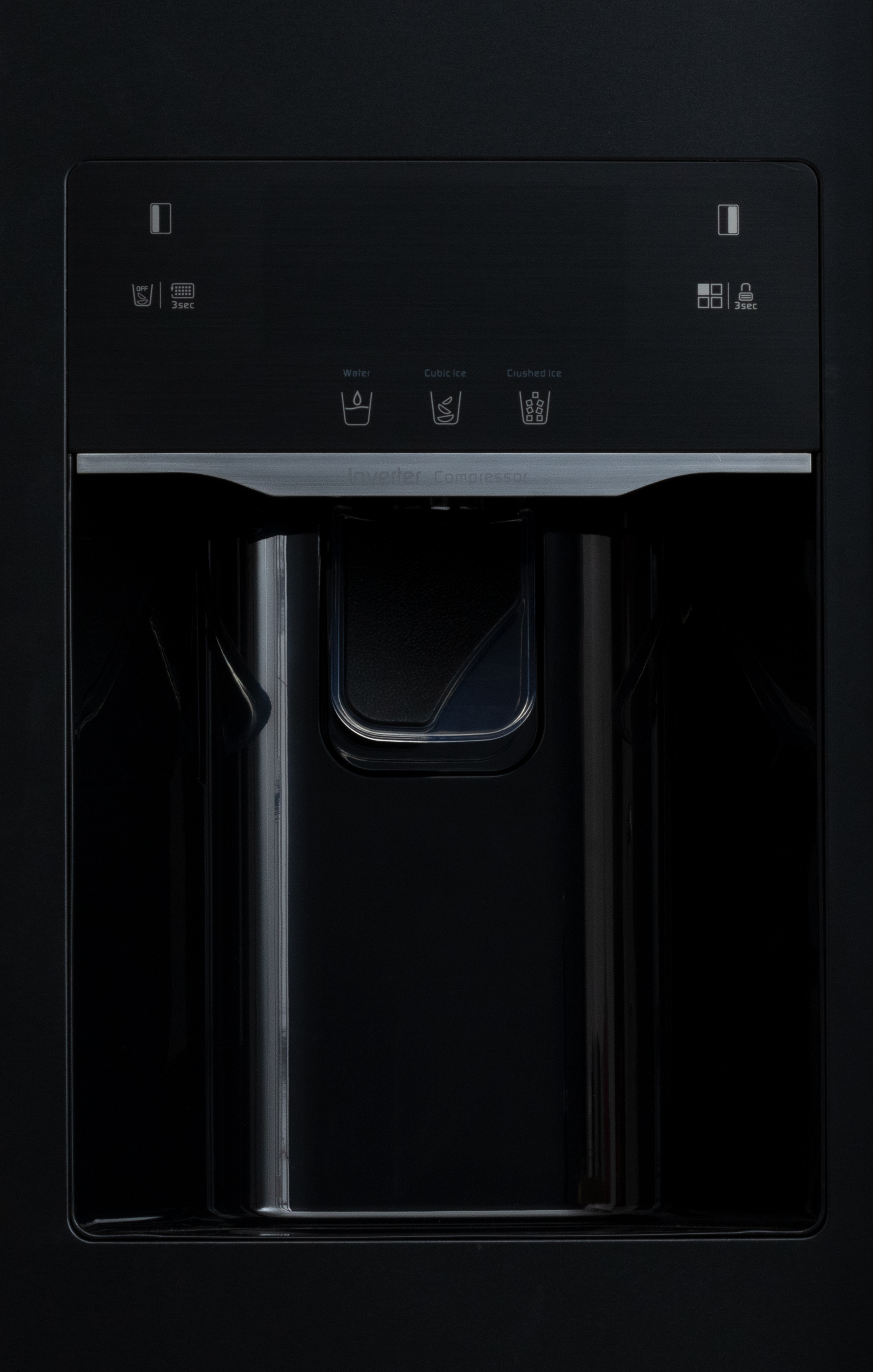 Kühl-/Gefrierkombination - Dunkler Edelstahl - Amerikanisches Modell - 344 + 169L - Frilec