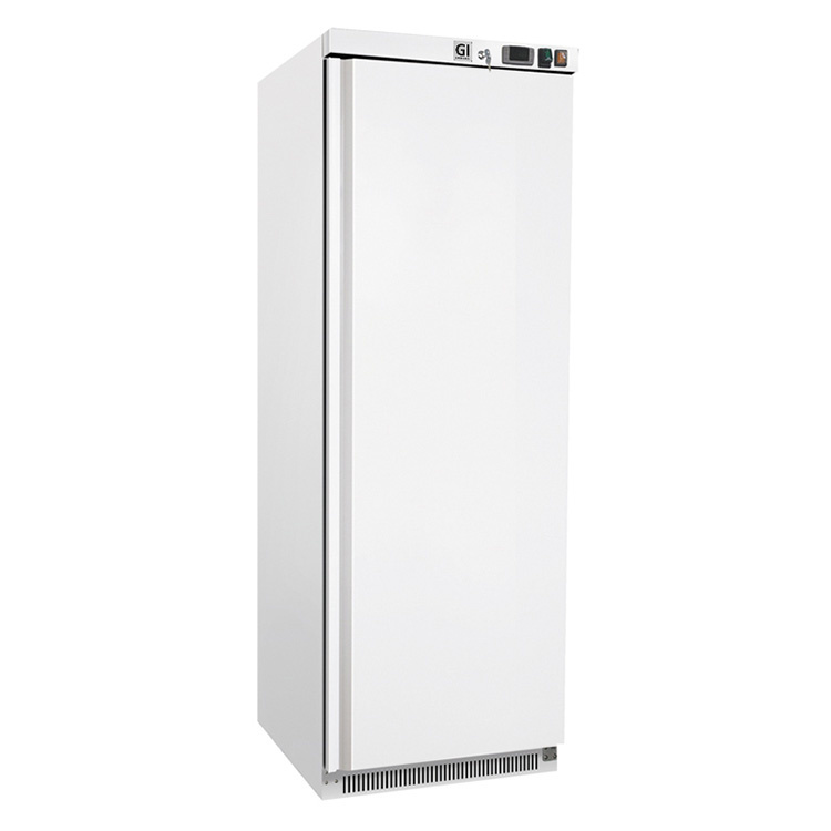 OUTLET-White Steel Hospitality Freezer 400 Liter | Statisch gekühlt mit Ventilator | 600x615x(H)1870mm