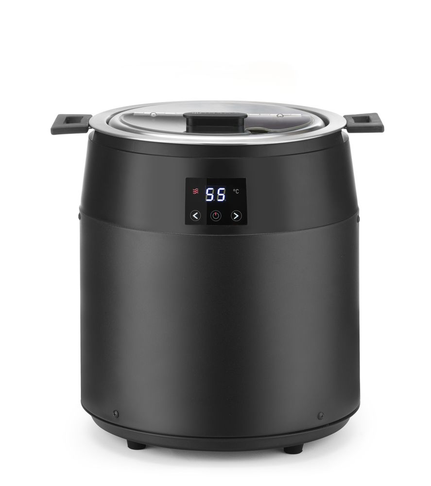 Soepketel zonder water - 10L - 10L - Zwart - 220-240V/450W - Ø330x(H)398mm