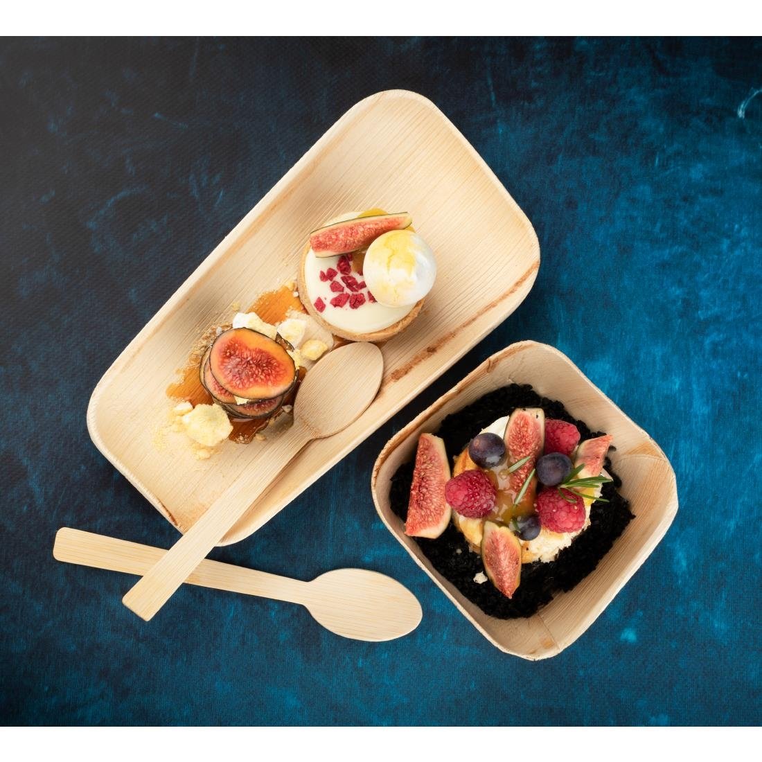 Cuillères en bambou Sier Disposables 170 mm (lot de 50)