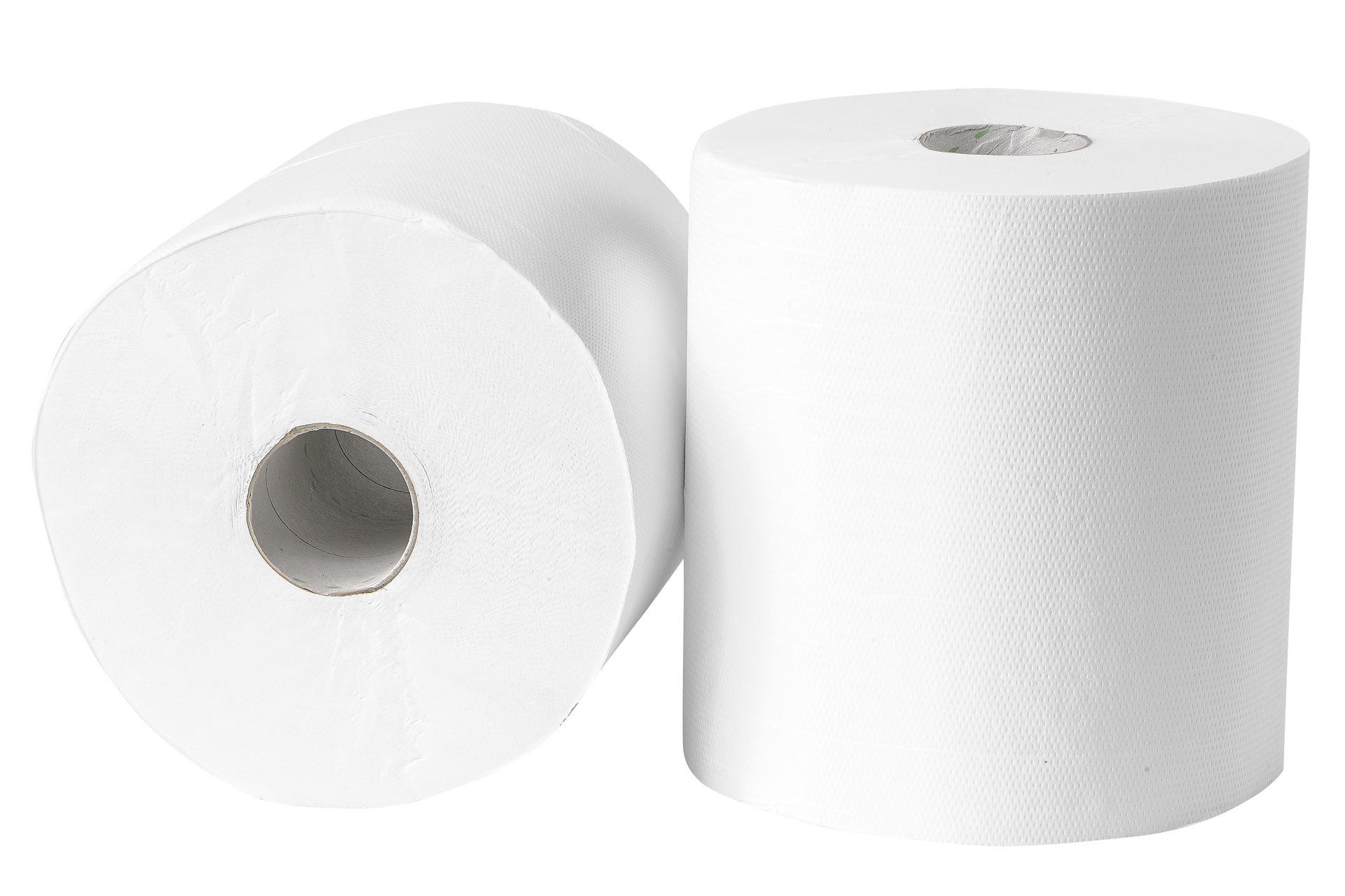 Reinigungsrolle Midi aus recyceltem Gewebe 1-lagig 18,5 cm - Verpackung 6x 300 Meter
