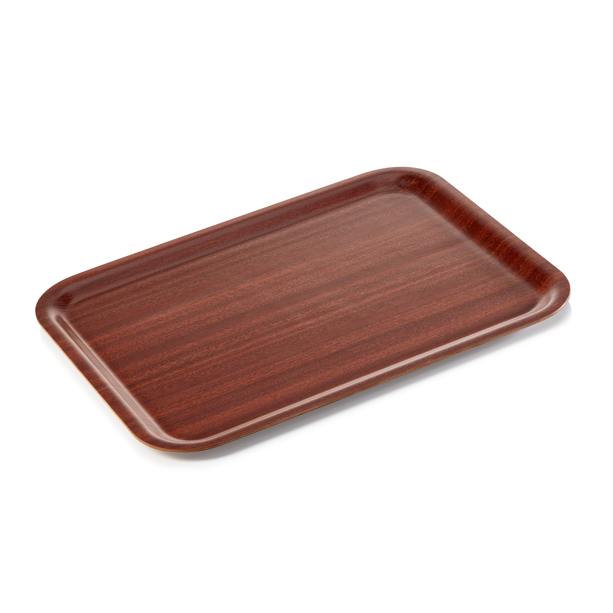 Plateau TRAY 90, 45 × 34 cm, MDF effet bois
