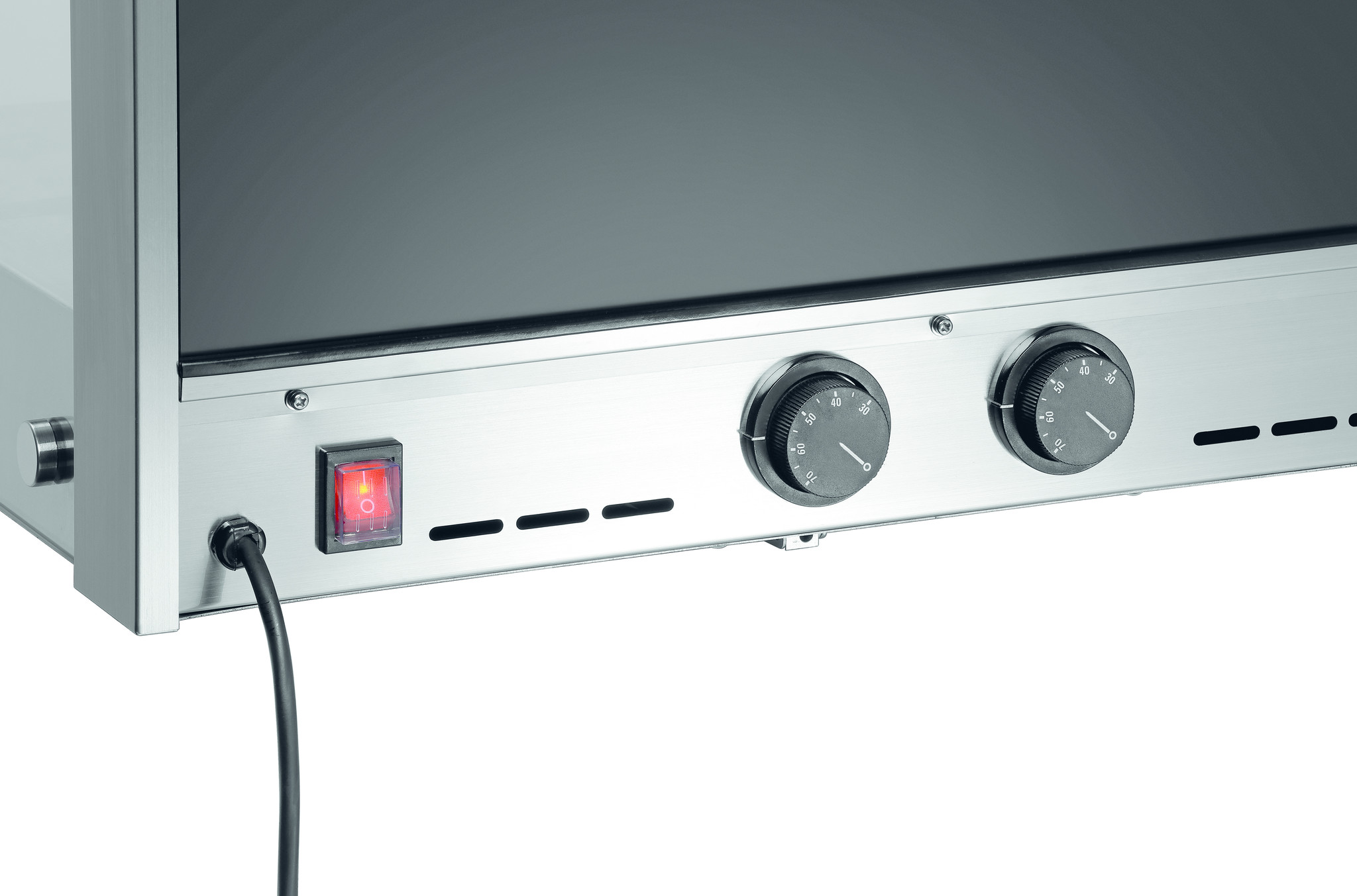 Vitrine Chauffante - 2 niveaux - 104 litres - 630x465x (H) 655mm