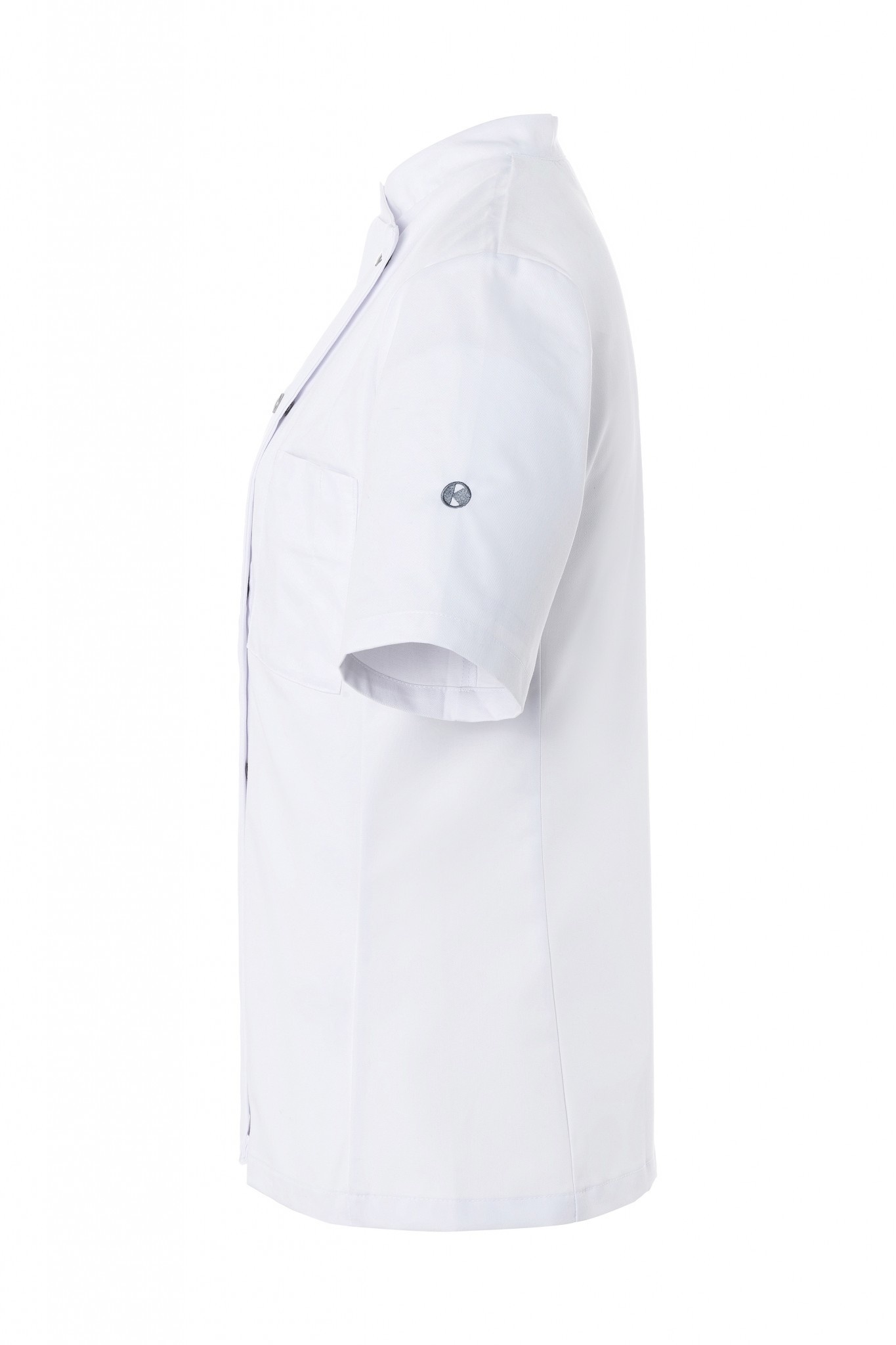 Damenkochjacke Greta | Weiß | 65% Polyester / 35% Baumwolle | Erhältlich in 9 Größen