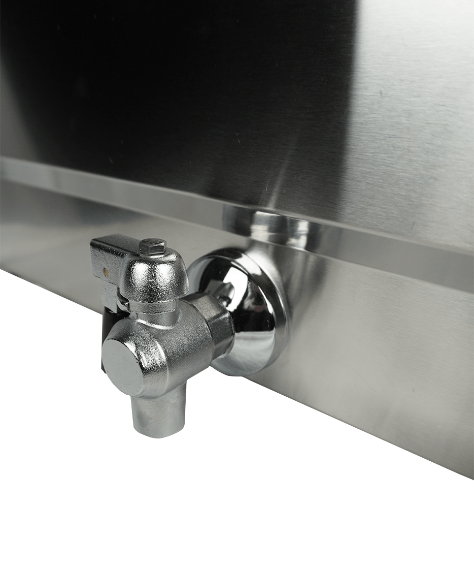 Elektro Tischfriteuse 25L - Mit Abflussventil