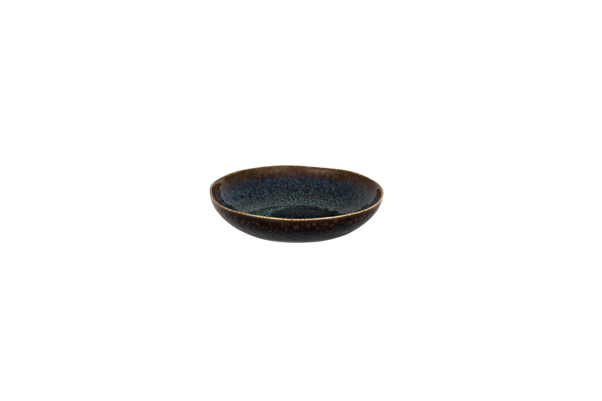 Schaal Eccentric 16 cm 40 cl Blauw Stoneware
