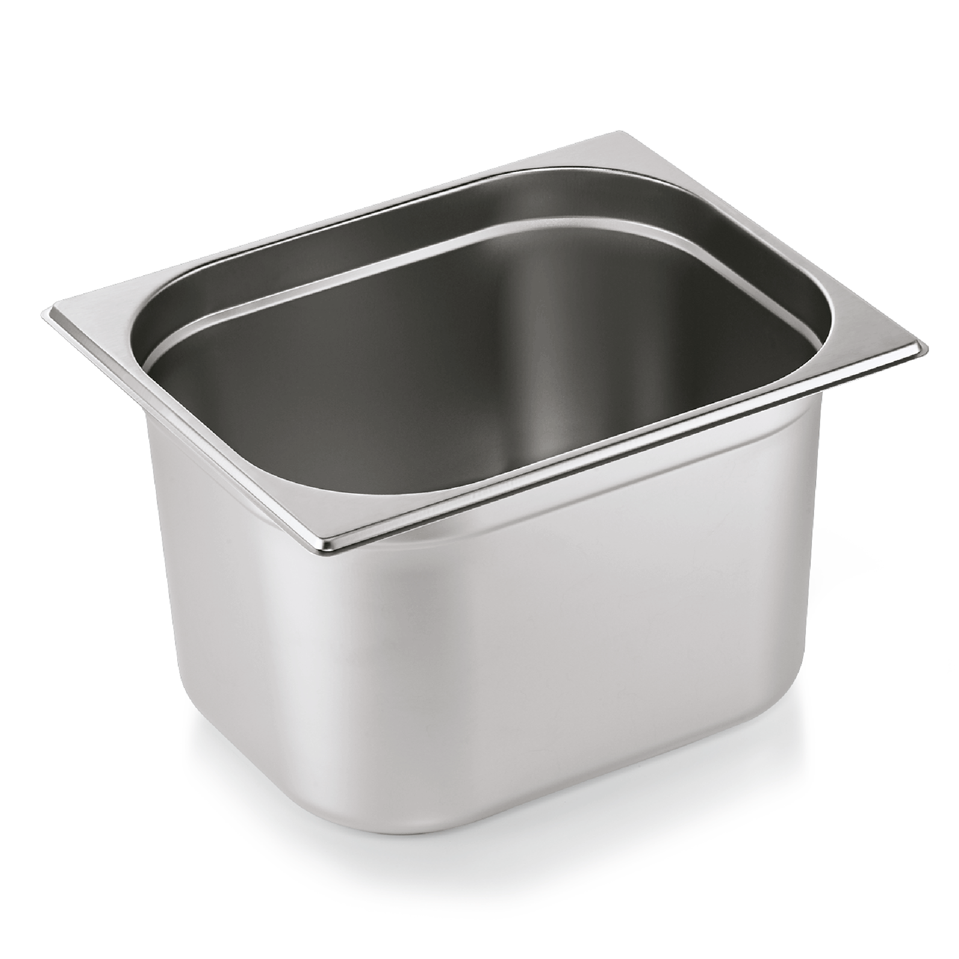 GN containerenset GN ESSENTIALS 1/2-200 mm, set van 6 stuks, chroom-nikkelstaal