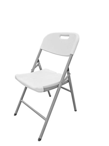 Klapstoel – Wit – 160 kg belastbaar