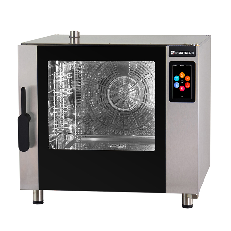 Combisteamer Inoxtrend 5x 1/1GN of 5x 600x400mm - Programmeerbaar
