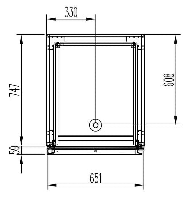 Vrieskast Profi 700 GN 2/1 Superior