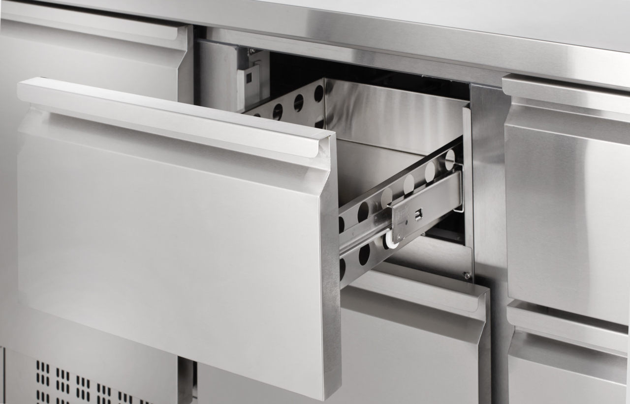 Koelwerkbank ECO 1/4 Mini - GN 1/1