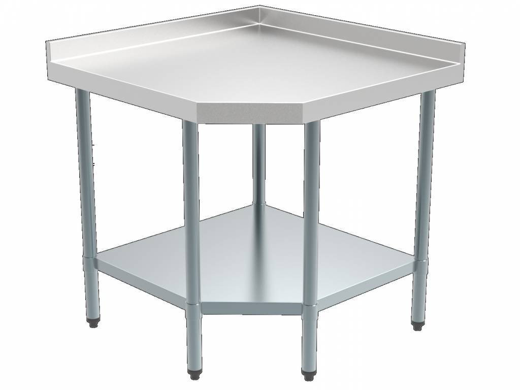 Unité d'angle table de travail démontable 900/900x700x(h)850mm 900x700(H)x850mm