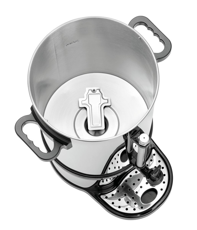 Percolator RVS - Met Kopjesstandaard - Ø220x(H)545mm - 72 Kopjes - 9 Liter