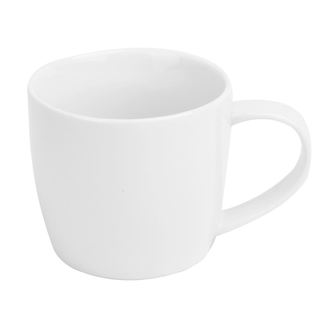 Olympia Whiteware Lage Mokken 220ml (12 stuks) Olympia Whiteware Lage Mokken 220ml (12 stuks)