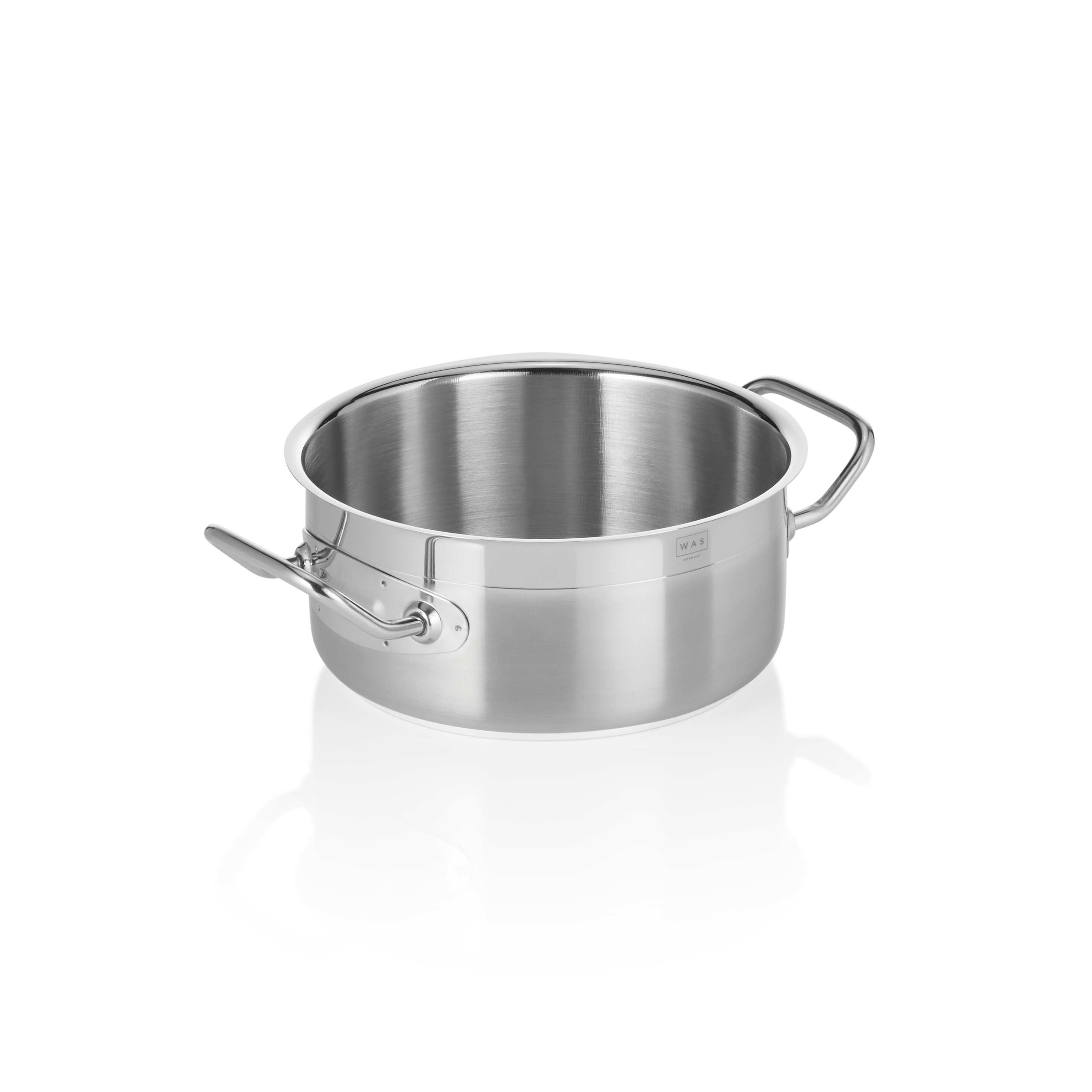 Bratentopf COOKWARE 21, Ø 20 cm, 2,5 ltr., Chromnickelstahl 18/10
