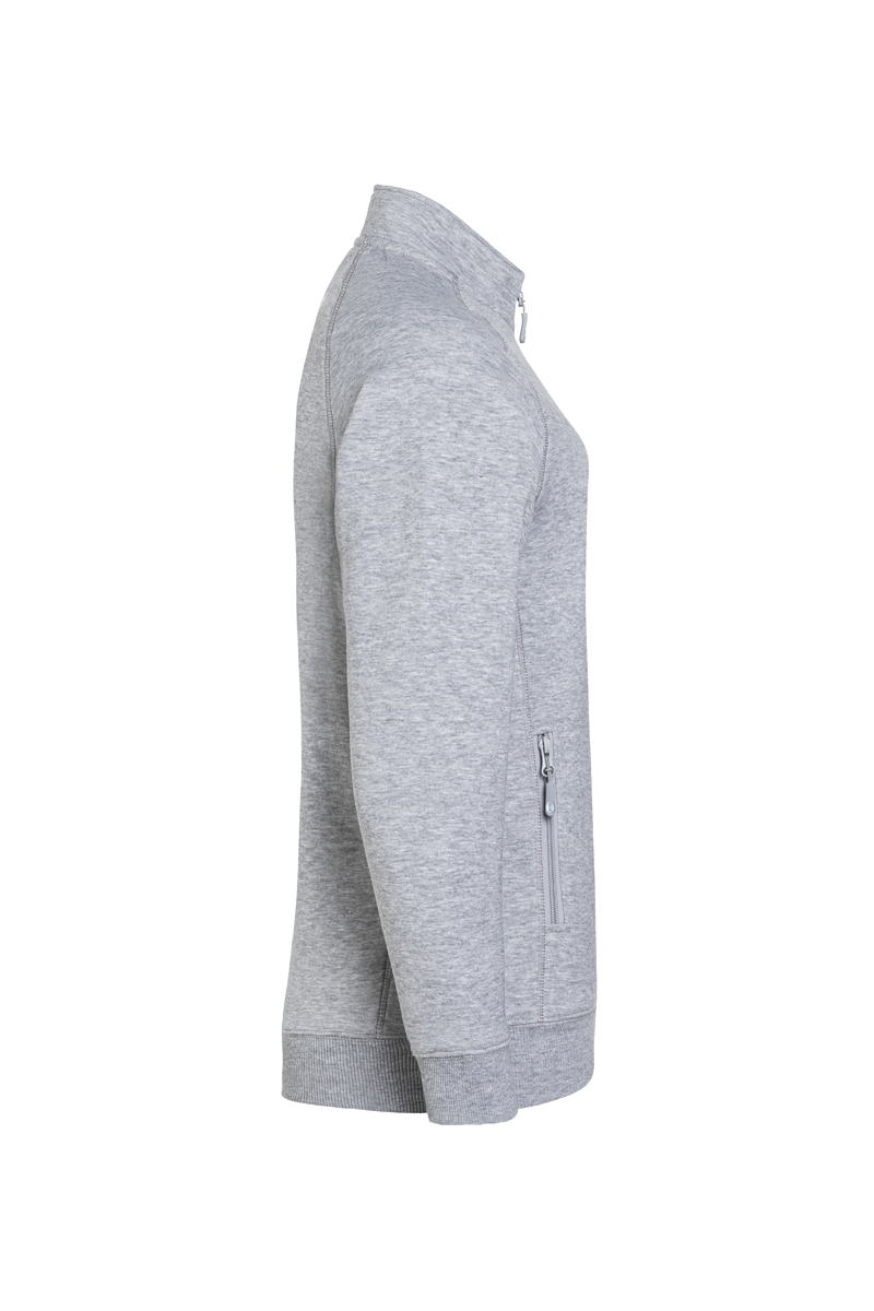 Veste en sweat de travail pour femme Soft-Face, en matière durable - Gris Platine Chiné - L