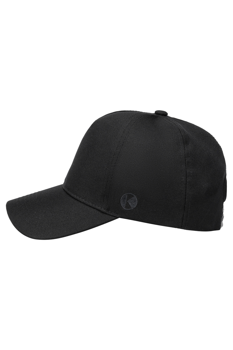 Baseballpet, Gemaakt Van Duurzaam Materiaal, Gerecycled Polyester - Zwart
