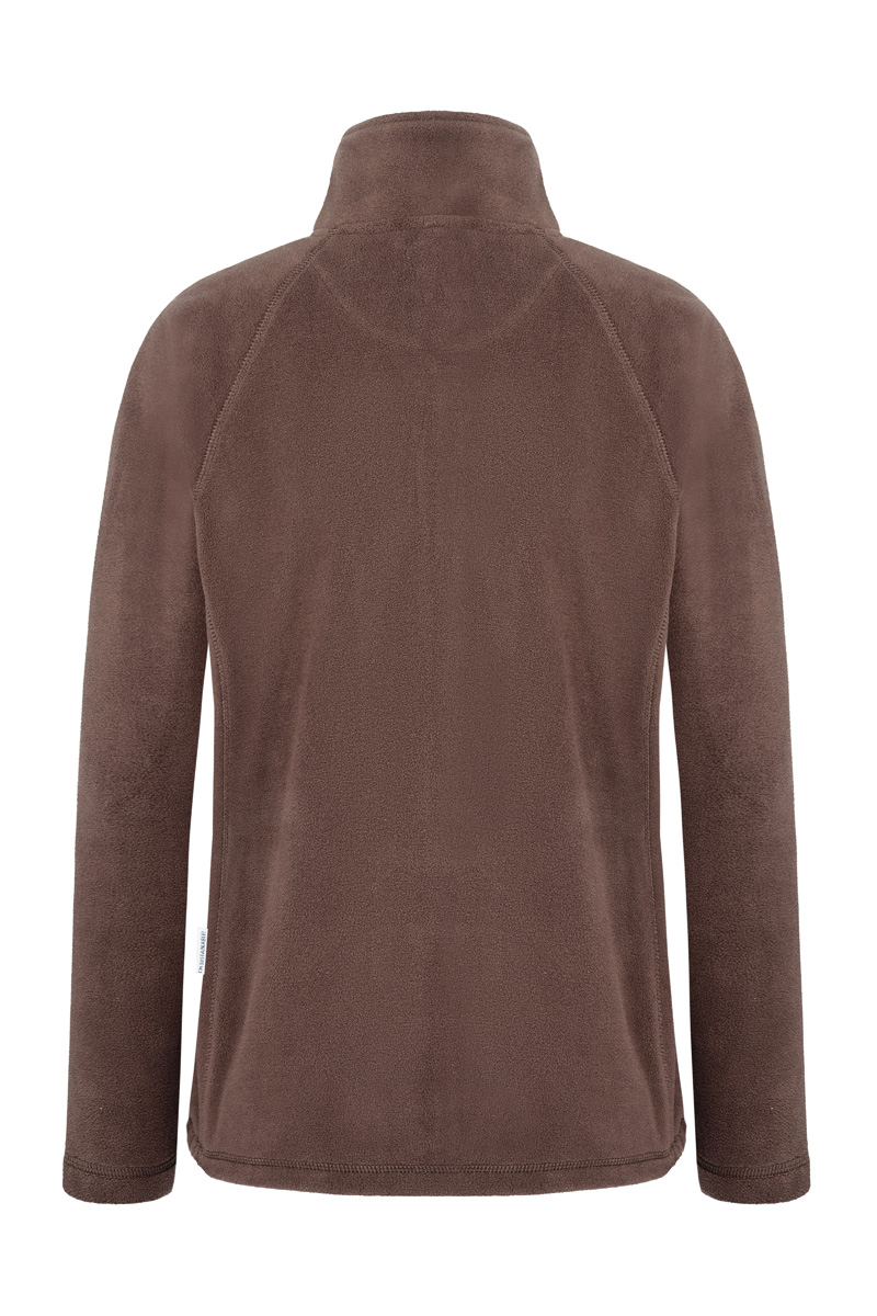 Damen Workwear Fleecejacke Warm-Up, aus nachhaltigem Material - Hellbraun - L